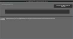 Desktop Screenshot of annushopweb.com